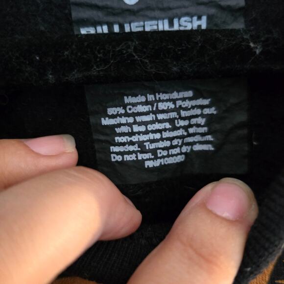 Billie Eilish Black Oversized Sweatshirt size Large - Picture 5 of 5